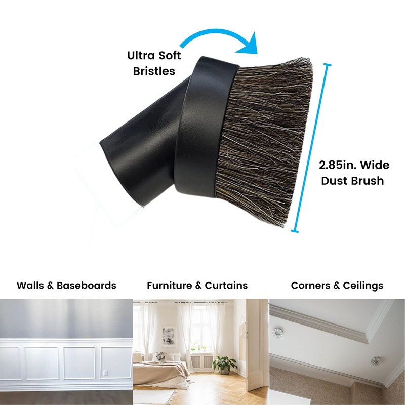 Wessel-Werk Central Vacuum Hose Kit with Floor and Household Vacuum