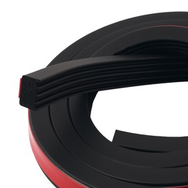 2025 Upgrade Tonneau Cover Seal Strip with Ribbed Design,59.1×3/5 Inch EPDM Automotive Weather Stripping OEM#326A0004,Self-Adhesive Car Accessories Car Door Seal Strip