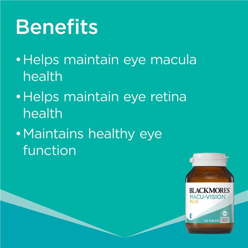 Blackmores Macu Vision Plus 120 Tablets