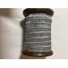Martha Stewart HOLIDAY SPOOL DECORATIVE RIBBON SILVER 10 YARDS 3/8