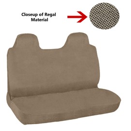 C.P.R. New Mini Truck Bench Seat Cover Universal Fit (Regal Tan)
