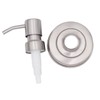Mason Jar Lifestyle Satin/Brushed #5 Stainless Steel Threaded Soap Pump