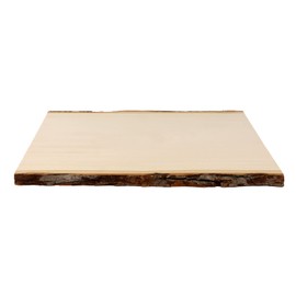 Walnut Hollow Basswood Plank Large with Live Edge Wood (Pack of 3) - for Wood Burning, Home Décor, and Rustic Weddings