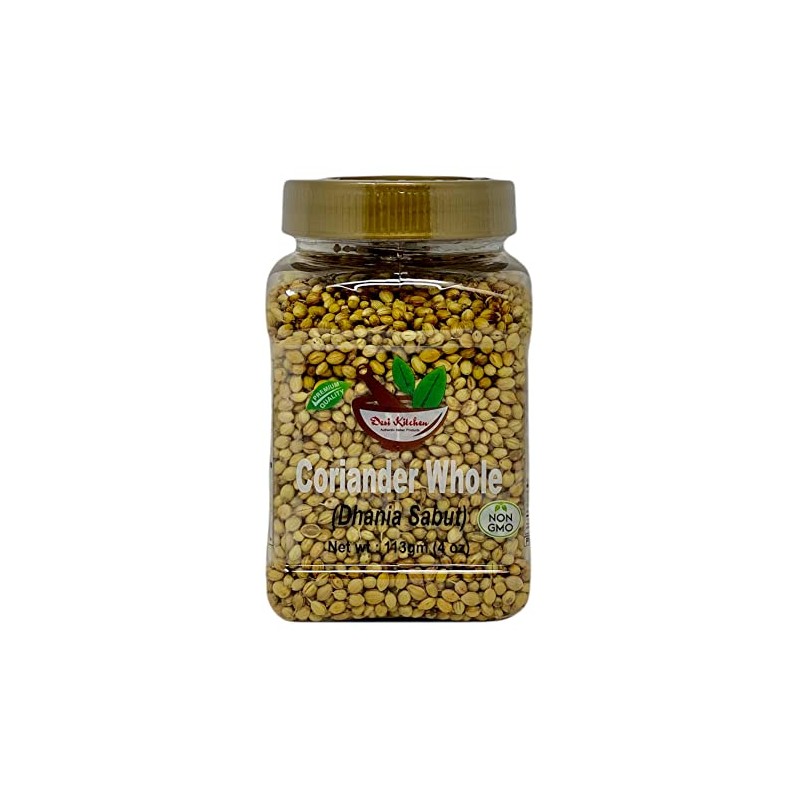 Desi Kitchen Coriander Whole (Dhania Sabut) 113gm (4oz) | All