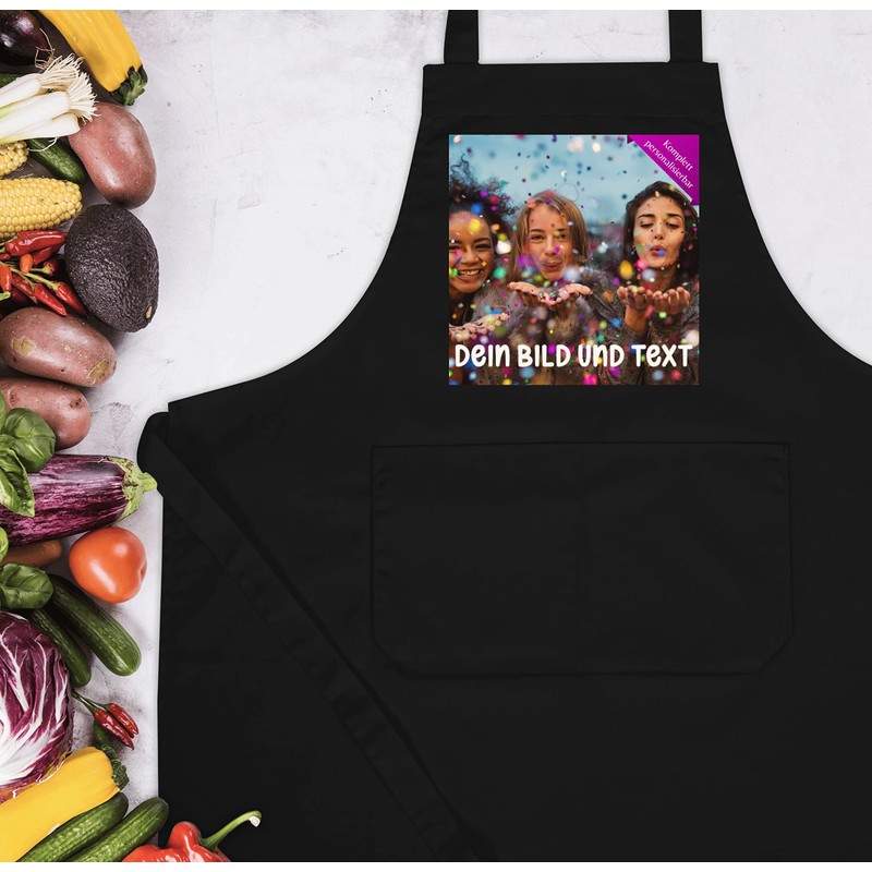Geschenk mit Namen personalisiert by Shirtracer - Apron - Photo