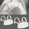 Doytn Universal Pee Deflector for Toilet Seat with Toilet lid