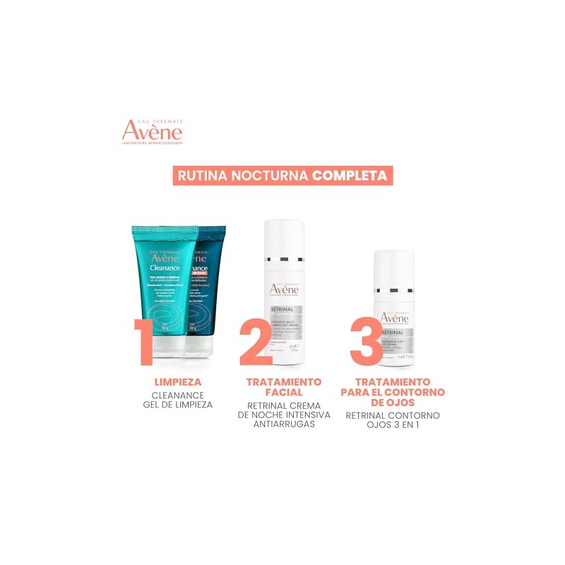 Avene Retrinal Crema Contorno Ojos Reduce Apariencia Arrugas