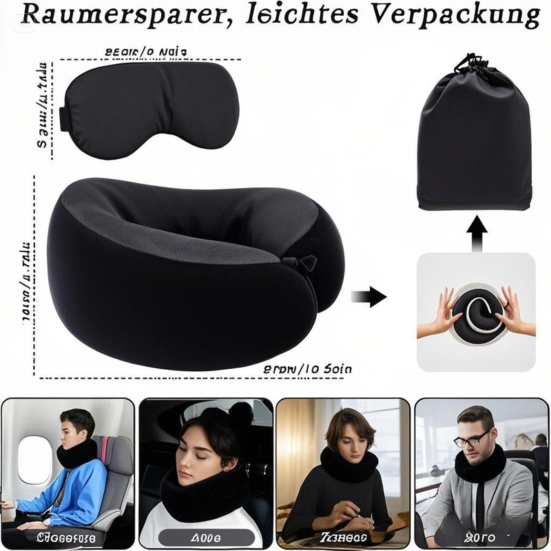 Grillix Travel Pillow Aeroplane Neck Pillow Travel Pillow, Travel Neck