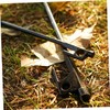 Outanaya 4pcs Iron Tent Pegs Ground Stakes for Camping Beach