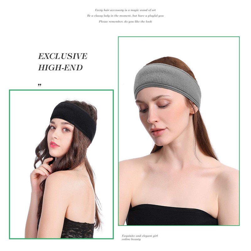 Spa Facial Headband - 2 PCS Make Up Wrap Head