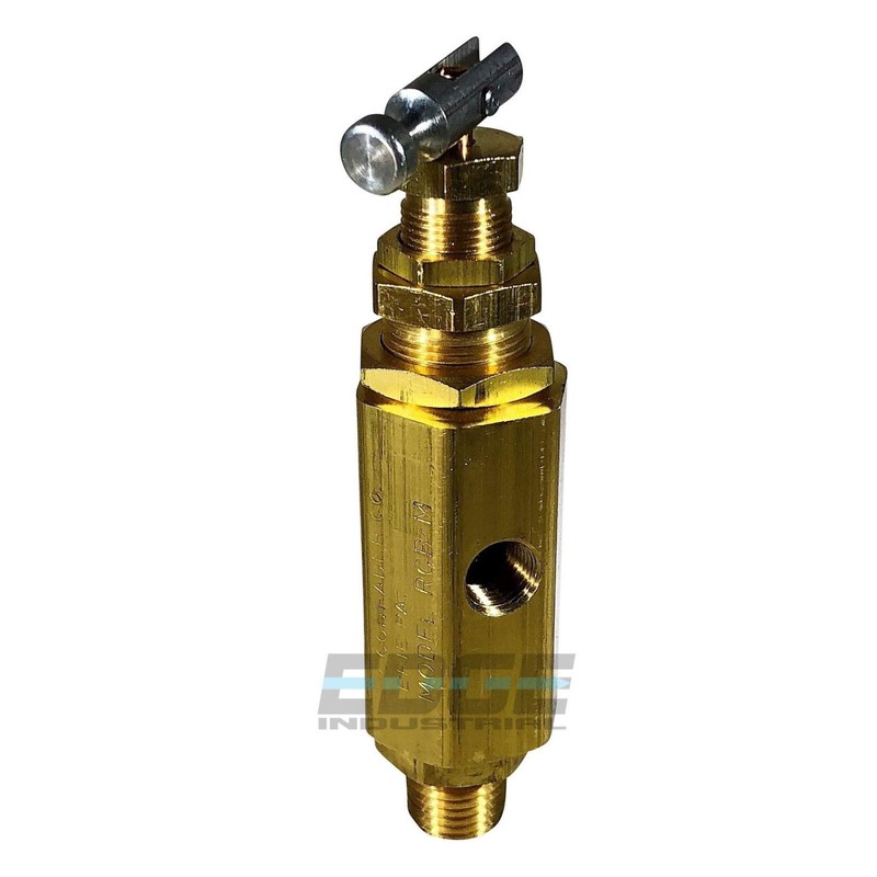 PILOT UNLOADER DISCHARGE VALVE AIR COMPRESSOR, 1/4" MALE NPT MNPT