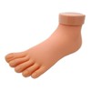 DDLBiz Flexible Practice Foot Model Soft Plastic Mannequin Model Hand