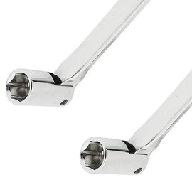 LDEXIN 13mm/0.51inch Flex-Head Open End Socket Wrench Ratchet Swivel Head Flex Combination Spanner Wrench Hand Tools