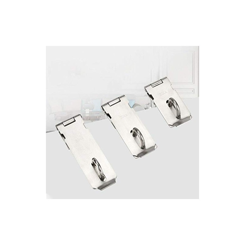 Powertool Hasp with Clasp Door Padlock Safety Lock Door Padlock