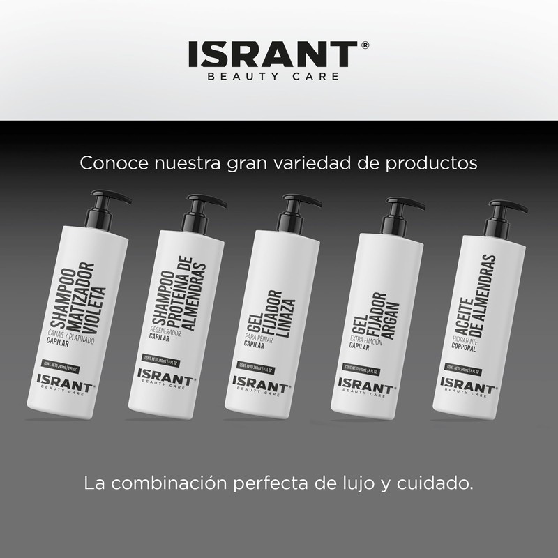 ISRANT | Shampoo sin Sulfatos y Parabenos - Shampoo de