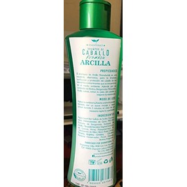 Ajo Golden Shampoo de Caballo Arcilla Bergamota Biotina Shanaturals