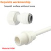 Qrity 1 Set Water Filter Quick Connector, 1/2" Male/Female Thread