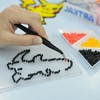 4PCS Hama Beads Pegboard - Plastic Fuse Beads Pegboards, 5mm
