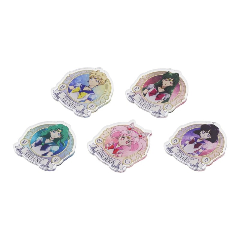 Sunstar Stationery Sailor Moon Clip Acrylic Clip Set Movie Sailor