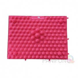 Red Block Foot Acupressure Mat & Massager Foot Sole Acupressure Board 2ea
