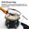 1 Pack Head Replacement Drill Drum Key for Super-fast Tuning