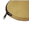 oxtos Canvas Camping Roaster Case, Round Shape, Beige