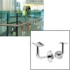 Pack of 4 Handrail Brackets, Stainless Steel Railing Rail Brackets,