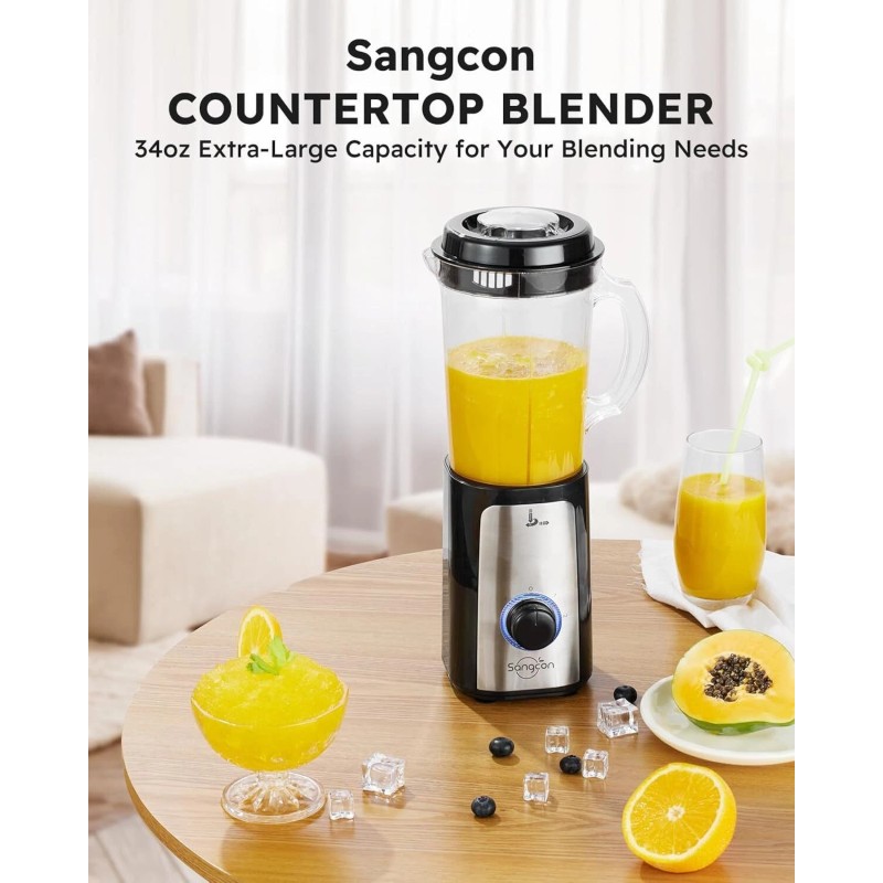 5 in 1 Blender and Food Processor Combo for Kitchen