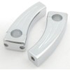 Topteng Motorcycle Bar Riser, 4.5 Inch Billet Chrome 1 Inch