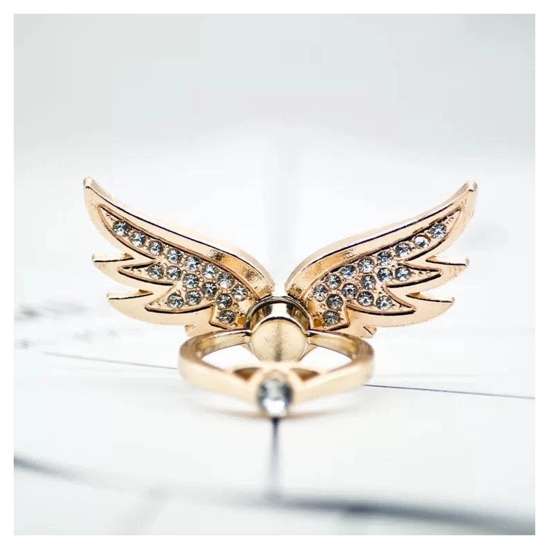 E&L LiliDreamStore 360 Rotate Cell Phone Ring Stand Holder ANGEL