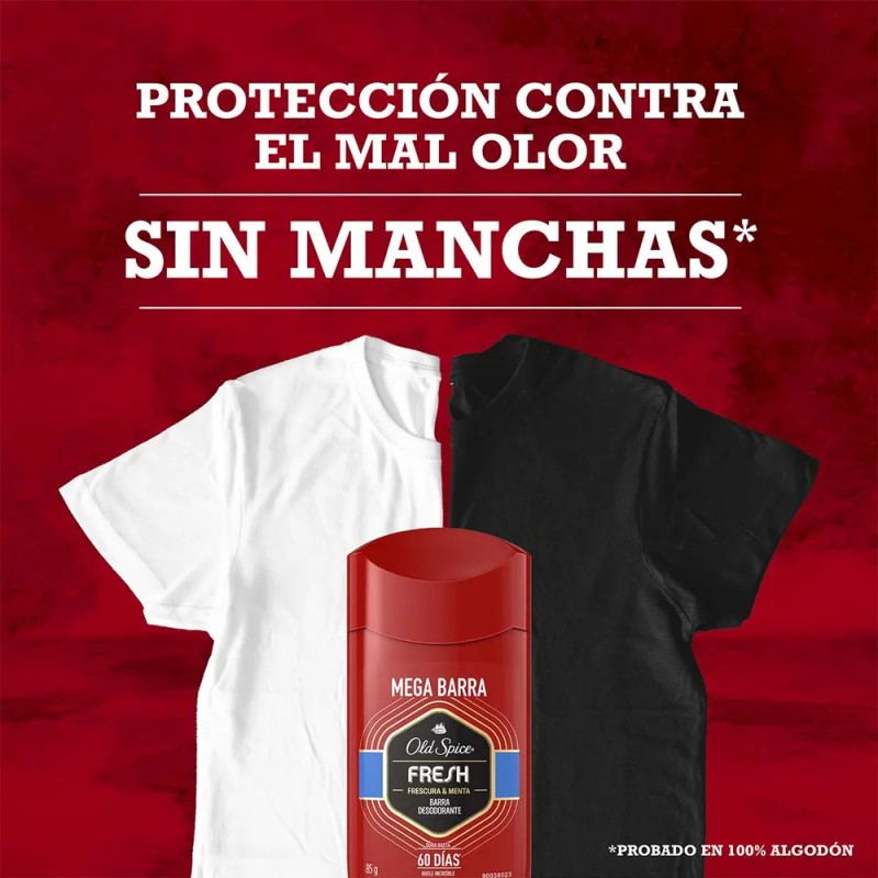 Desodorante en barra para hombre Old Spice Fresh 85 g