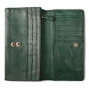 Harold's Leather Wallet 19 cm, Green