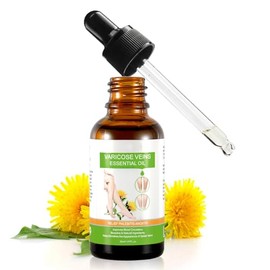Aceite Esencial Para Venas Varicosas, Aceite Para Eliminar Arañas Vasculares En Las Piernas, Aceites Naturales Para El Tratamiento De Venas Varicosas 30 Ml