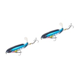Kisangel Pcs Bass Lures Artificial Bait Hard Fishing Lures Rotating Tail for Bass Pike Seabass Perch