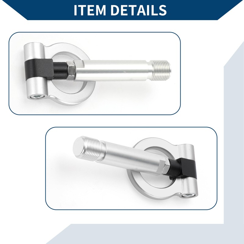 Hihaha Tow Hook / Universal Car Front Bumper Tow Hook