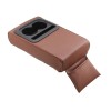 Unbranded Waterproof Car Center Console Cover Leather Armrest Cover Cushion
