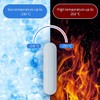 AFCJLTO Set of 4 Magnetic Stirrers with PTFE Coating, White
