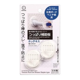 Tension Rod Auxiliary Board, For Drywall and Veneer, Stapler, Mounting Type, Pack of 2