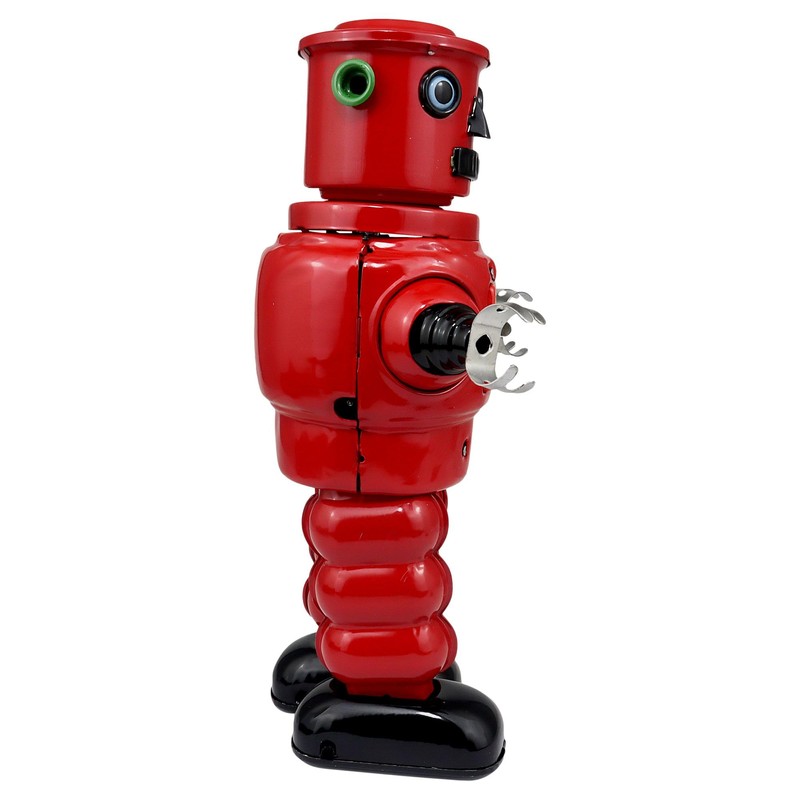 Freak Scene Robot Mechanical Roby Robot Tin Robot Red