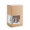 DONKEY Summerglobe - The Grey Buddha Decorative Figure with Snow