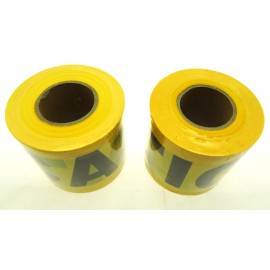 Unbranded CAUTION Tape ~ 600 Feet ~ 3" wide ~ Tear Resistant