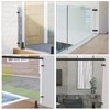 INCREWAY Railing Wall to Glass Clamp, 2PCS 90 Degrees Glass