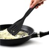 Norpro My FavoriteTM Scoop & Drain Slotted Spatula, Black,One Size