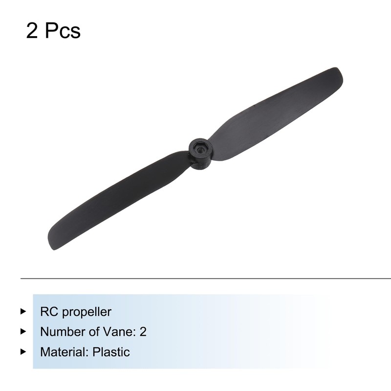 sourcing map 2Pcs 6030 RC Propellers Blade Prop 2 Vane