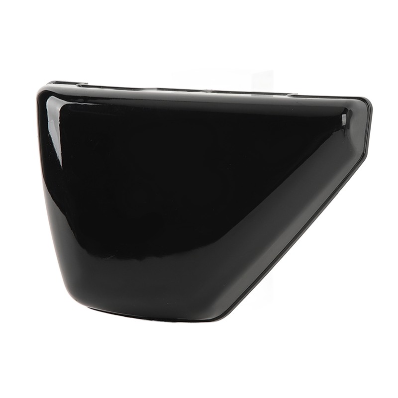 Trailbike Left Side Cover Waterproof ABS Black Left Side Cover