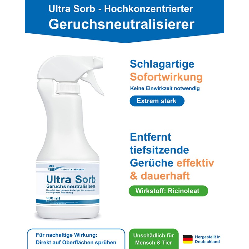 Ultra Sorb Odour Eliminator – Odour Neutraliser for Extreme Cases