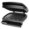 George Foreman GR340FB 4-Serving Classic Plate Electric Indoor Grill and