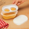 Collections Etc 3-Piece Easy-to-Use Double Egg Separator Set