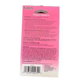 Fing'rs Fing’rs California Girl French Dessert press on Nails 24 piece Peaches N Cream