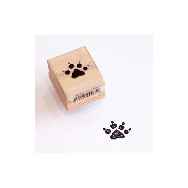 Art Stamps 893AA Tiny Paw Stamp, Black